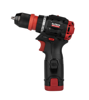 Шуруповерт аккум. Elitech HD CD 16 UL2(16В,2х2.0Ач,E-Power,БЗП-10мм,0-500/1700об/м,55Нм,0.63кг214224