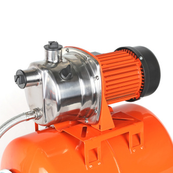 Насосная станция PATRIOT PW 850-24 INOX (насосная часть - нерж. сталь, бак 24л, 850Вт, 3000л/час) 
