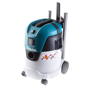 Пылесос Makita VC 2512 L (вл\сух) 1000Вт, 3600л\м, 210мбар, 25л, шланг36ммх3.5м, 8кг,кор, 2насад 