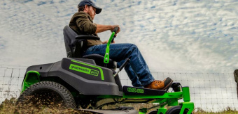 Райдер садовый аккум. с нулевым радиусом разворота Greenworks GC82ZT107 (82V, без АКБ и ЗУ)