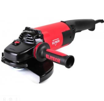 УШМ Elitech 2623Э (230мм,2600Вт,М14,6600об/мин,5.8кг,кор,пл.пуск) 207383 (Е2213.069.00) 
