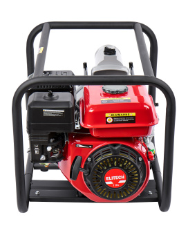 Мотопомпа Elitech МБ 950 Д80 Г (950л\мин,выс-25м,гл-7м4-такт,7л.с.,,т\бак-3.6л,патр-80мм,36кг,гр\вод