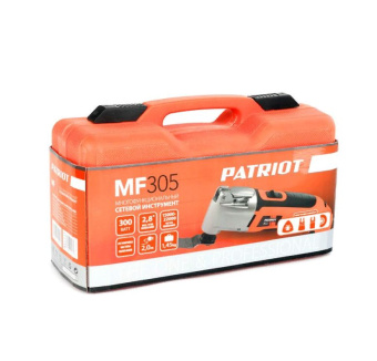 Мультитул сетевой PATRIOT MF 305 многофукц. (регулировка частоты колеб., 300W, 5 насадок) 110303030